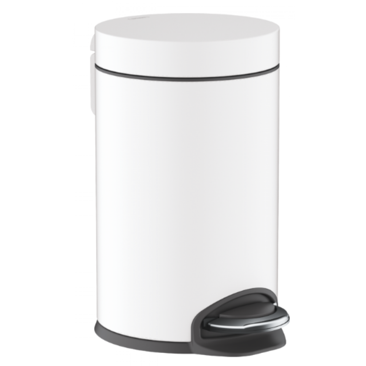 Hansgrohe AddStoris 腳踏垃圾桶 (白色) - 3公升